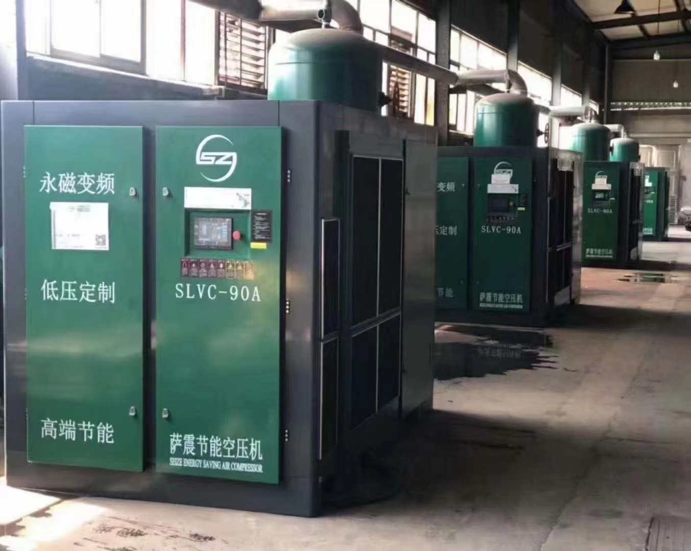 客戶空壓機(jī)站房案例